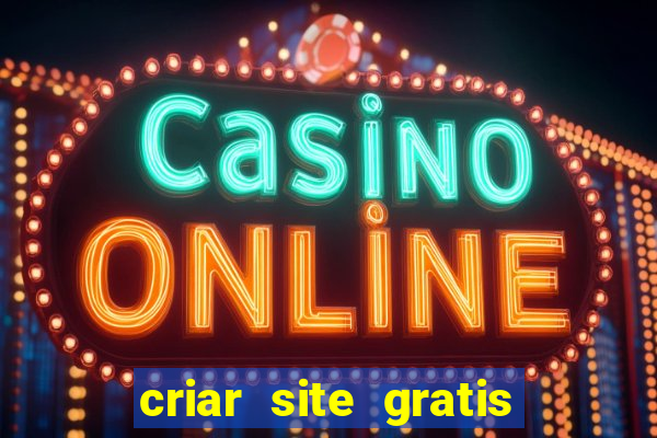 criar site gratis de jogos